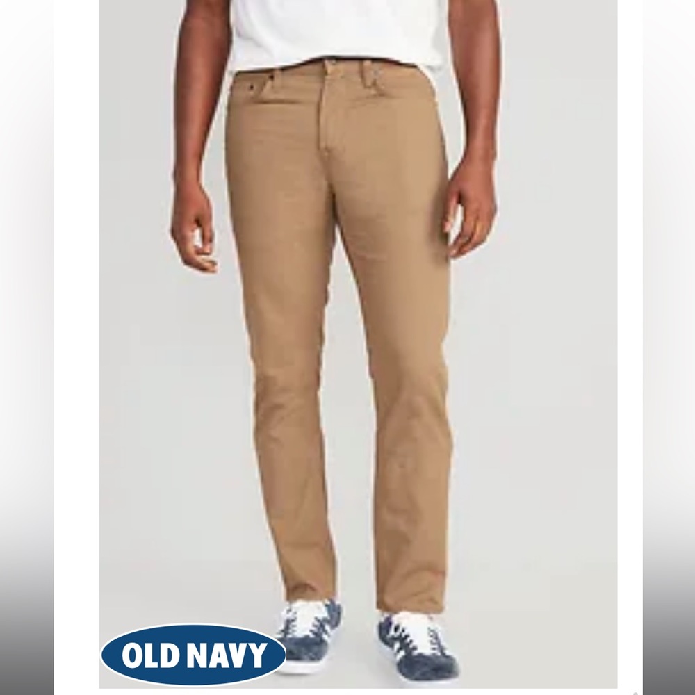 Wow Slim Non-Stretch Five-Pocket Pants for Men
Color:Doe A DeerSize:52W 30L